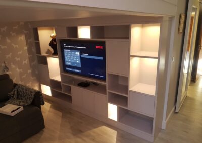 bespoke fitted media unit